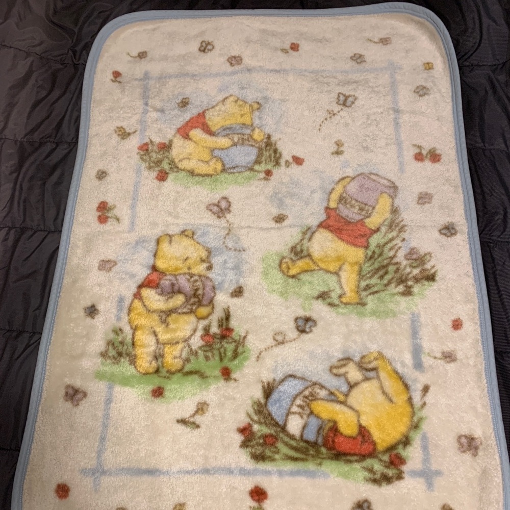 Winnie The Pooh Baby Blanket
